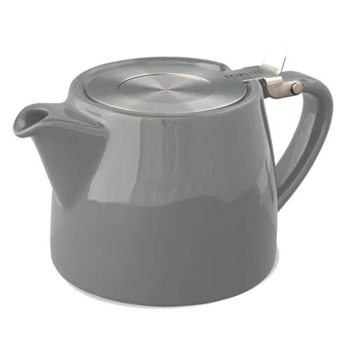 For Life Stump Tea Pot - Grey 18OZ - Coffee Supplies